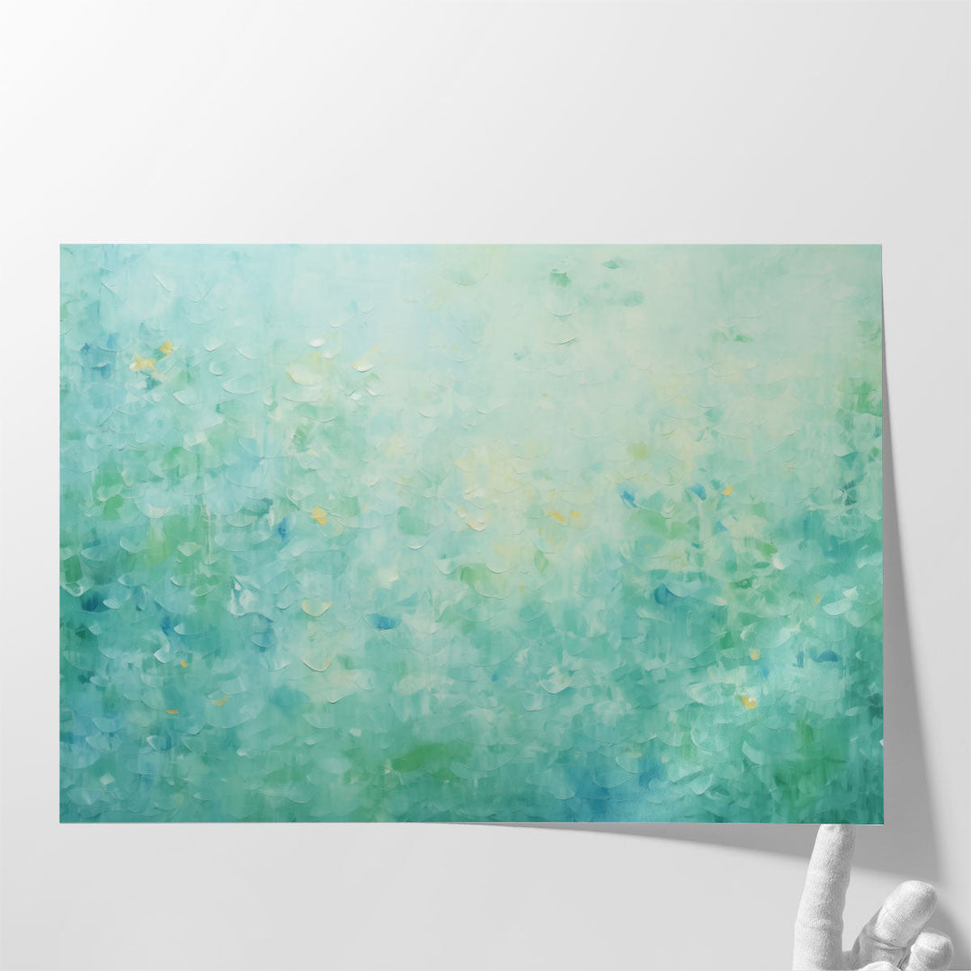 Aquatic Dive - Canvas Print Wall Art