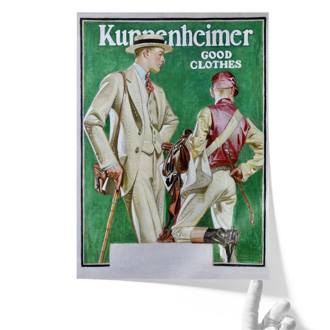 Kuppenheimer Good Clothes, Lot No. 943 - Canvas Print Wall Art