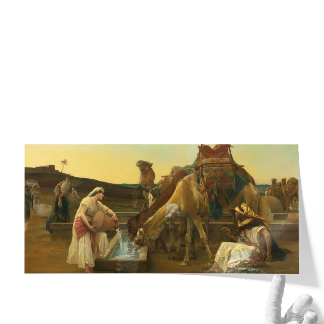 Rebecca Et Eliezer, 1883 - Canvas Print Wall Art