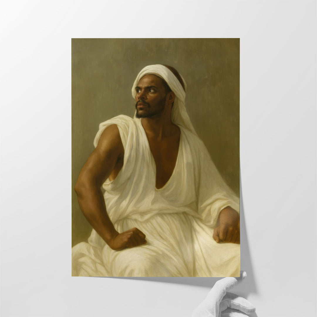 Portrait of a North African, 1870 - Canvas Print Wall Art