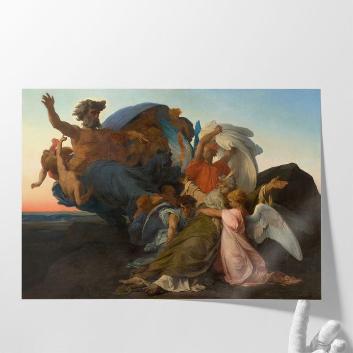 The Death of Moses, 1850  - Canvas Print Wall Art
