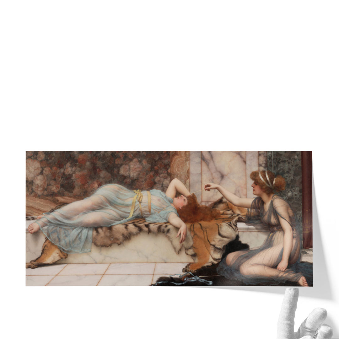 Mischief and Repose - Canvas Print Wall Art