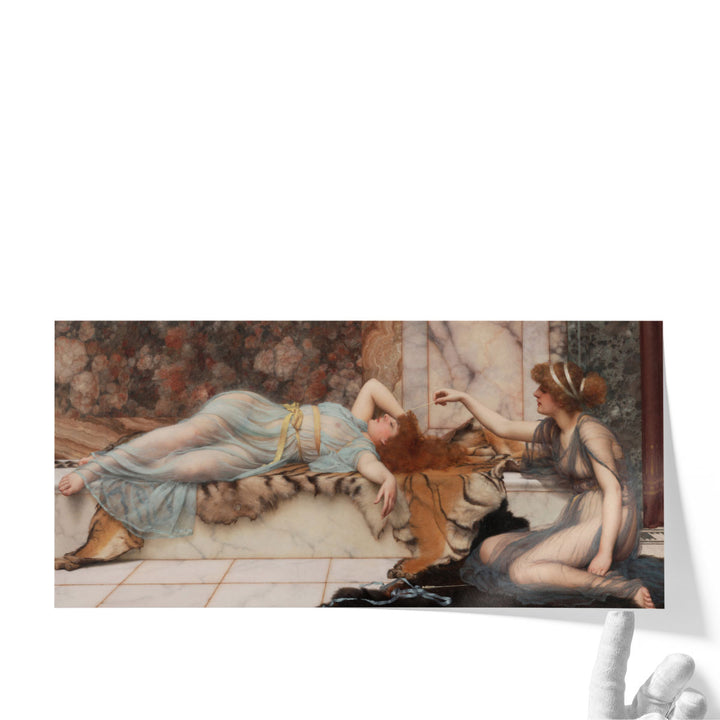 Mischief and Repose - Canvas Print Wall Art