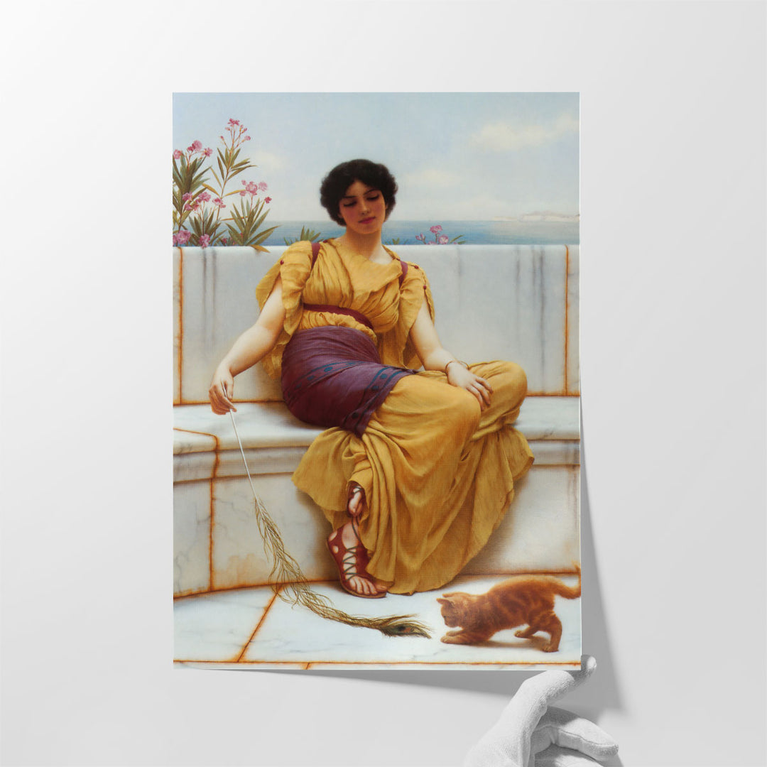 Idleness, 1900 - Canvas Print Wall Art