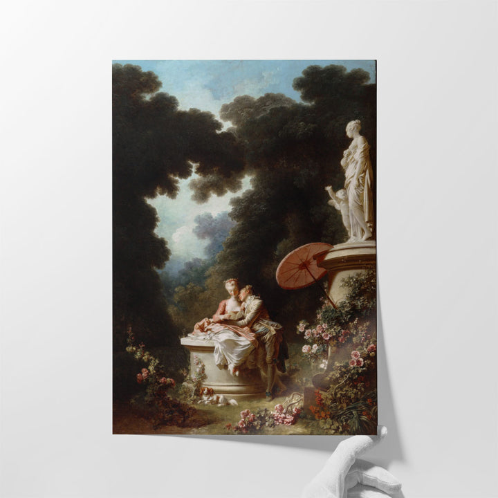 The Progress of Love, Love Letters - Canvas Print Wall Art