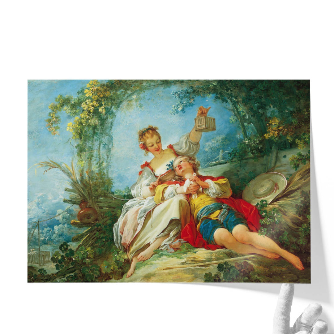 Happy Lovers - Canvas Print Wall Art