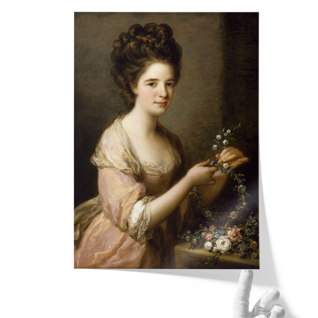 Portrait of Eleanor, Countess of Lauderdale - Canvas Print Wall Art