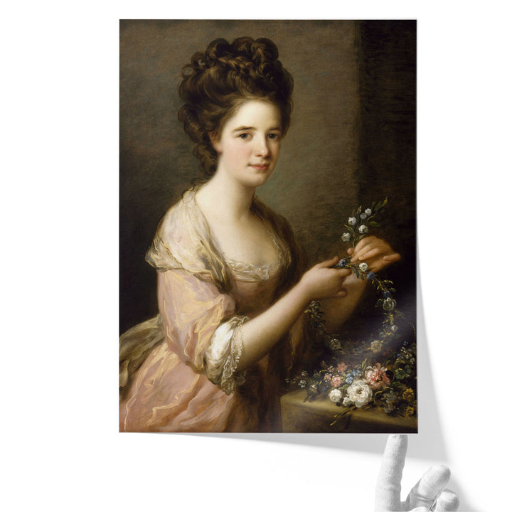 Portrait of Eleanor, Countess of Lauderdale - Canvas Print Wall Art