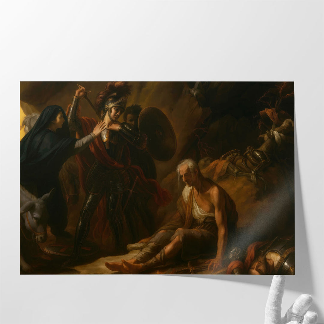 The Cave of Despair - Canvas Print Wall Art