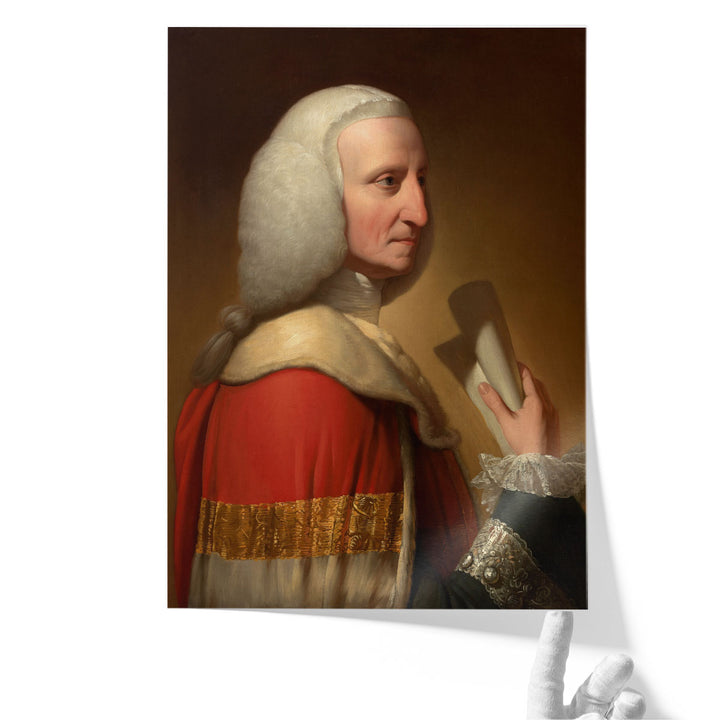 Portrait Of George, First Lord Lyttelton - Canvas Print Wall Art