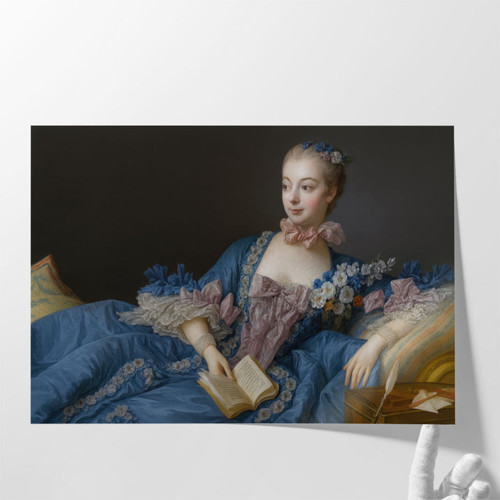 Madame de Pompadour, Jeanne-Antoinette Poisson - Canvas Print Wall Art