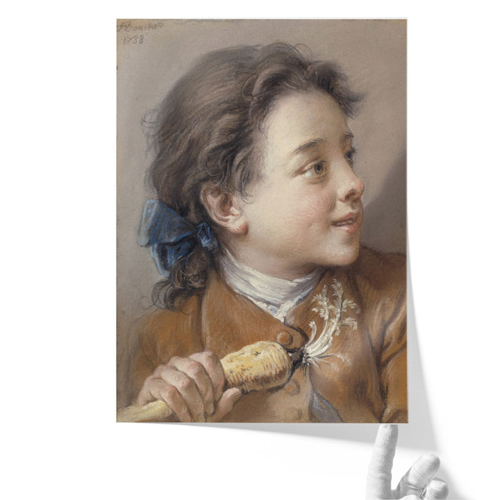 Boy with a Carrot, 1738 - Canvas Print Wall Art