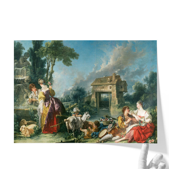 The Fountain of Love, 1748 - Canvas Print Wall Art