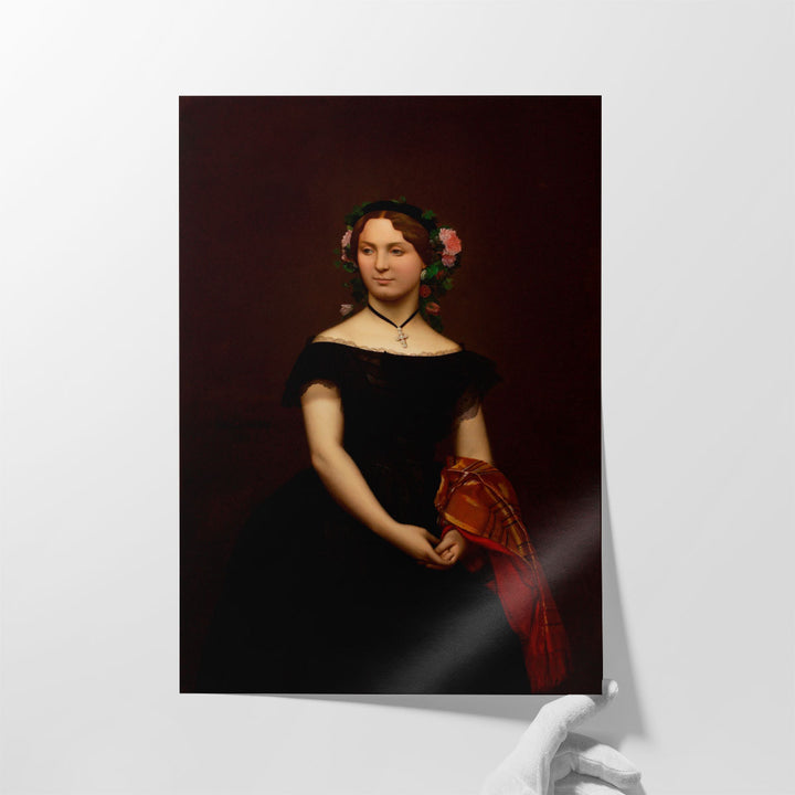 Portrait de Mademoiselle Durand - Canvas Print Wall Art