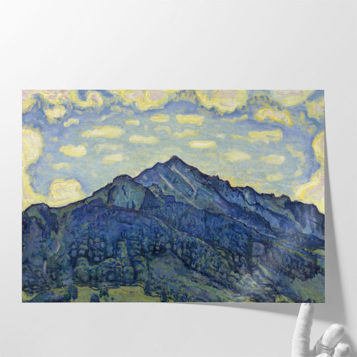 Landschaft in den Schweizer Alpen - Canvas Print Wall Art