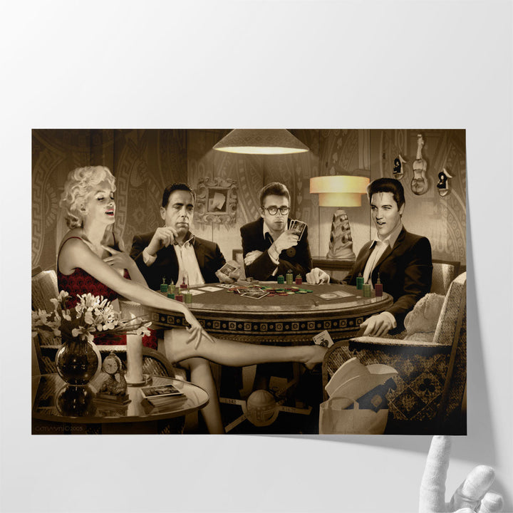 Four of a Kind - Canvas Print Wall Art