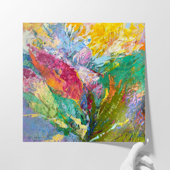 Bird in the Hand II - Canvas Print Wall Art