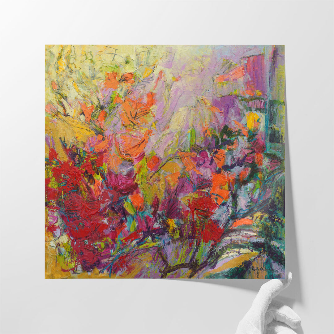 Blooming Heart I - Canvas Print Wall Art