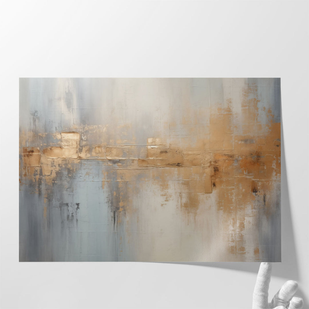 Copper Foil Mirage - Canvas Print Wall Art