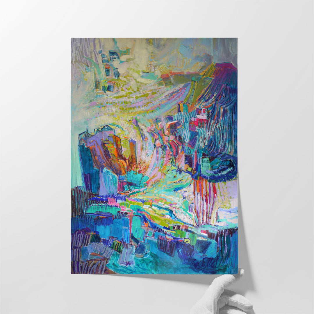 Gathering up the Goddess I - Canvas Print Wall Art