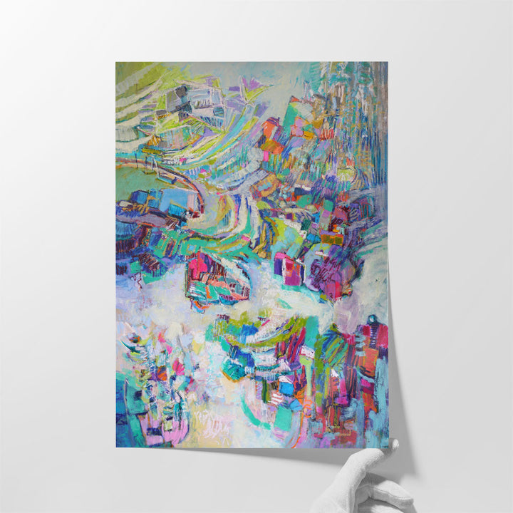 Gathering up the Goddess II - Canvas Print Wall Art