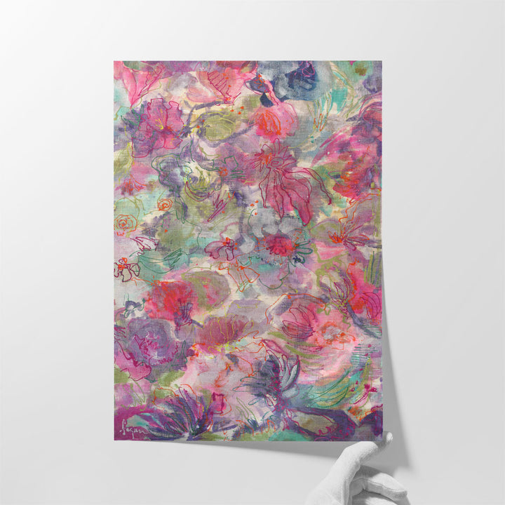 Promise Me a Rose Garden III - Canvas Print Wall Art