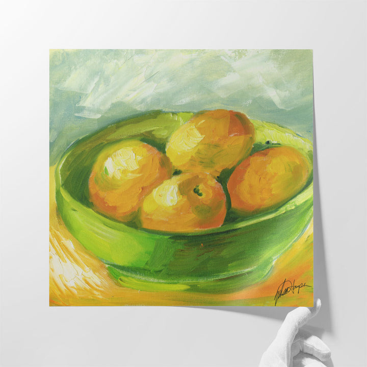 Bowl of Fruit I - Canvas Print Wall Art