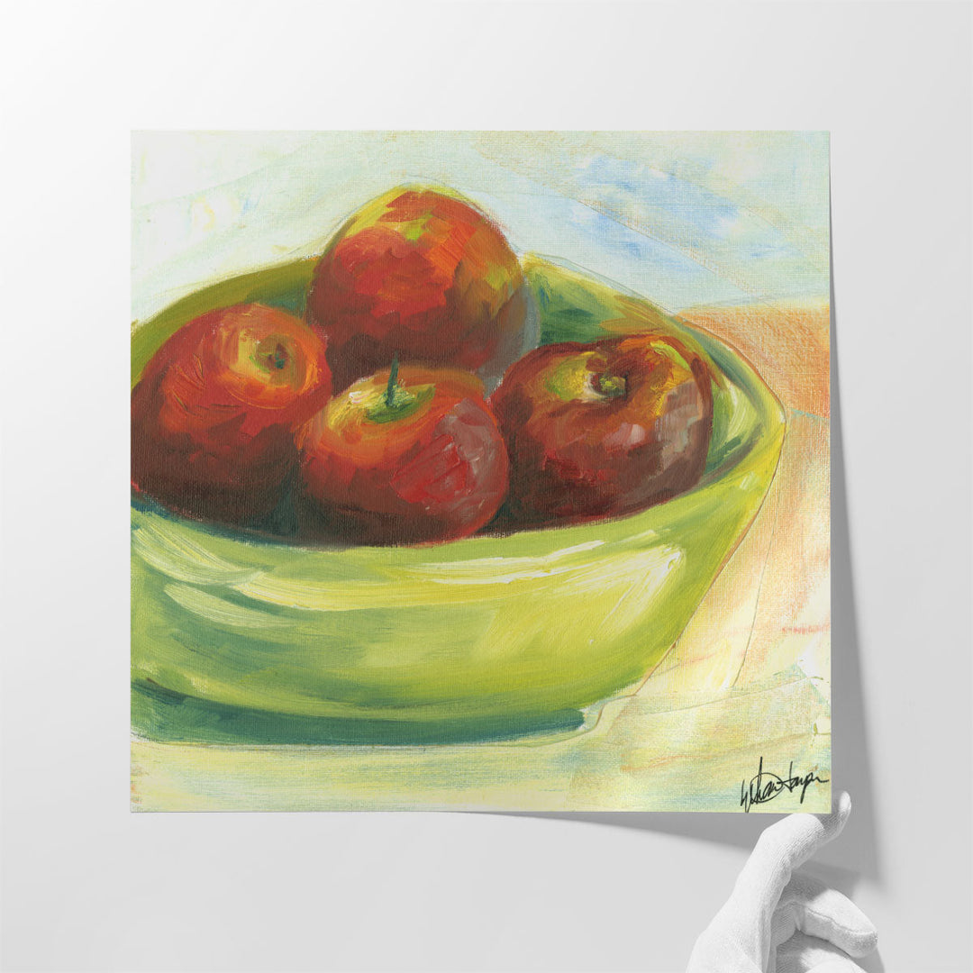 Bowl of Fruit III - Canvas Print Wall Art