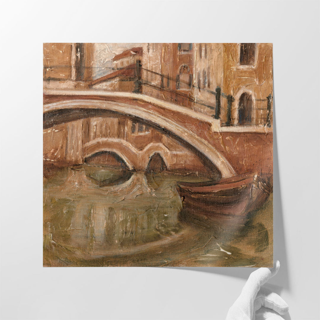 Canal View I - Canvas Print Wall Art