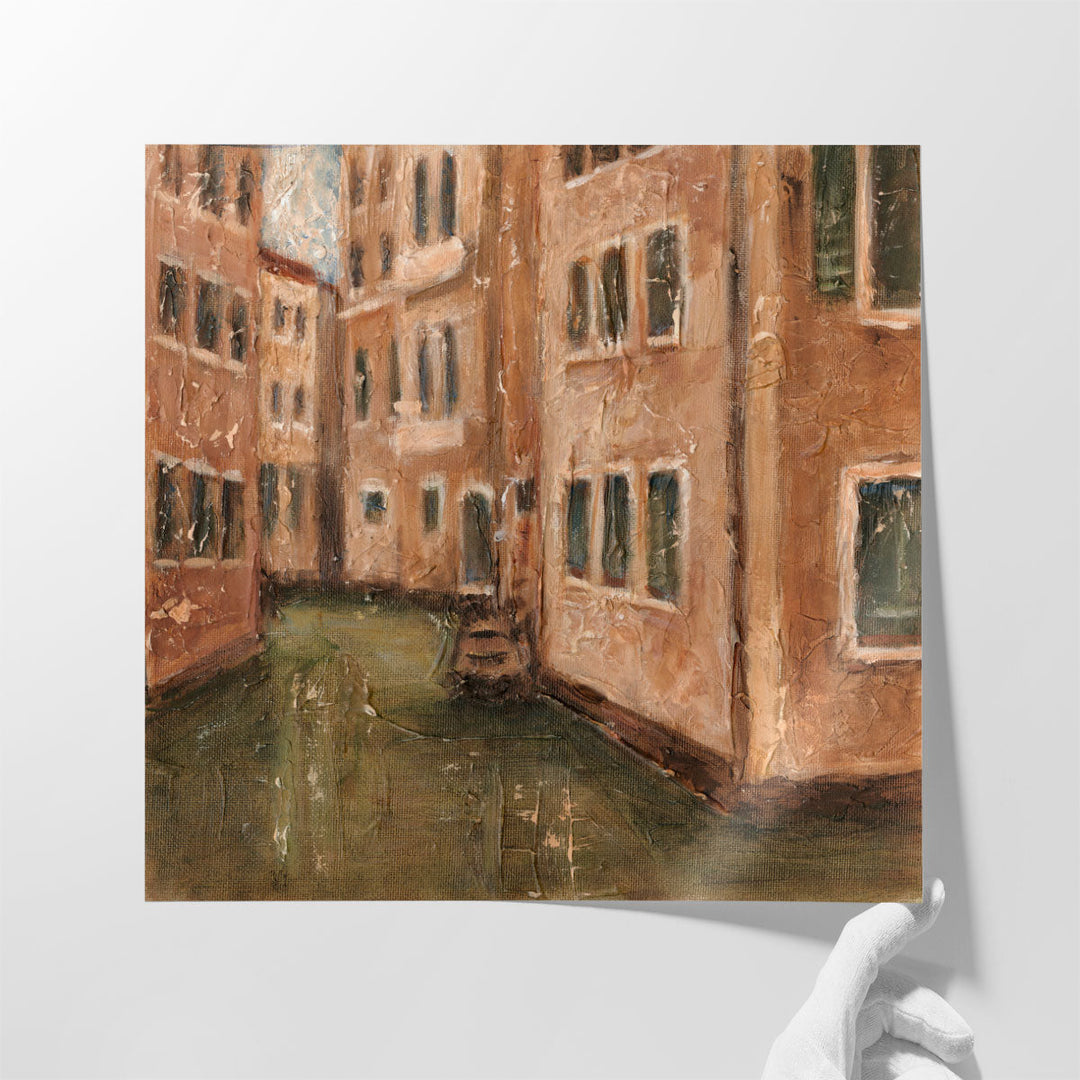 Canal View III - Canvas Print Wall Art