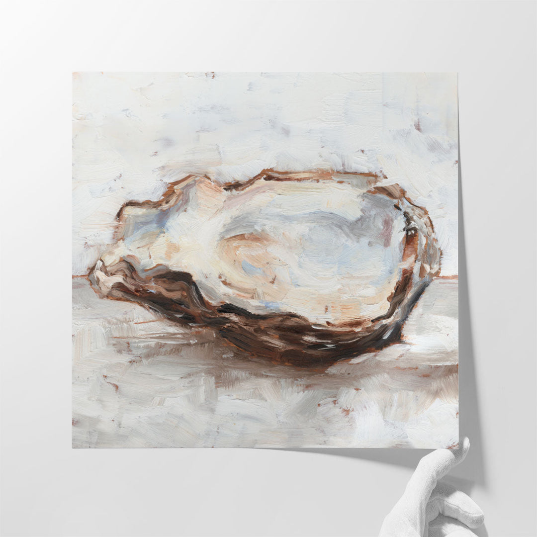 Oyster Study II - Canvas Print Wall Art