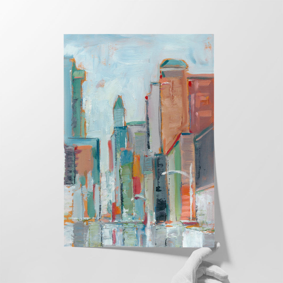 Downtown Contemporary I - Canvas Print Wall Art