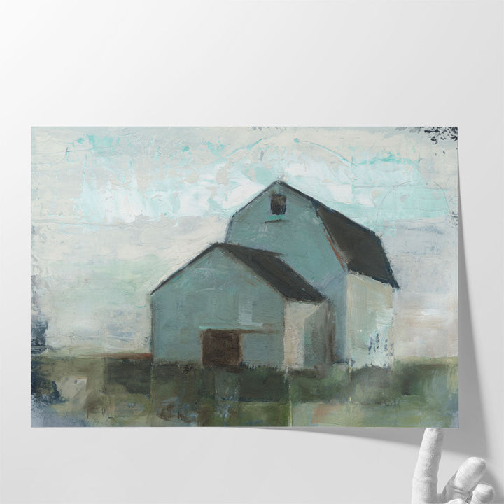 Barn at Sunset I - Canvas Print Wall Art