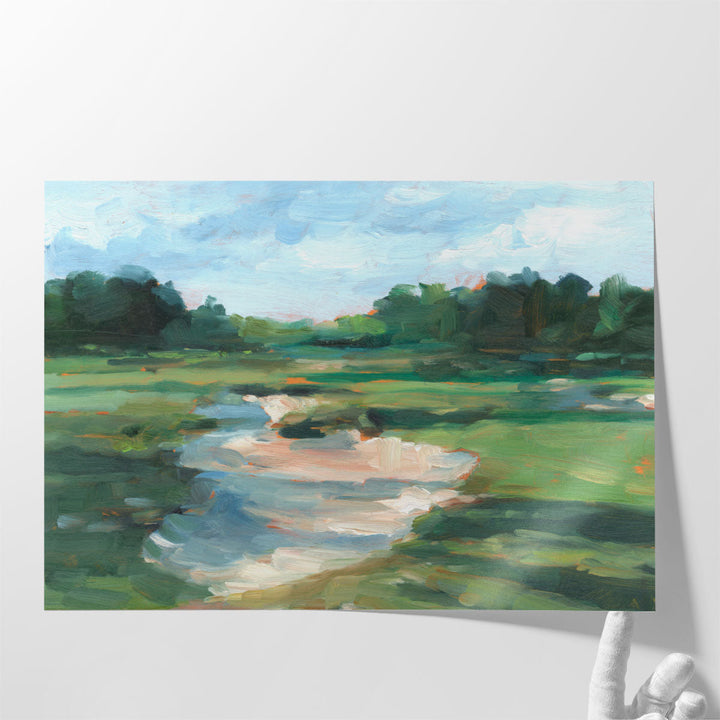 Golf Course Study I - Canvas Print Wall Art