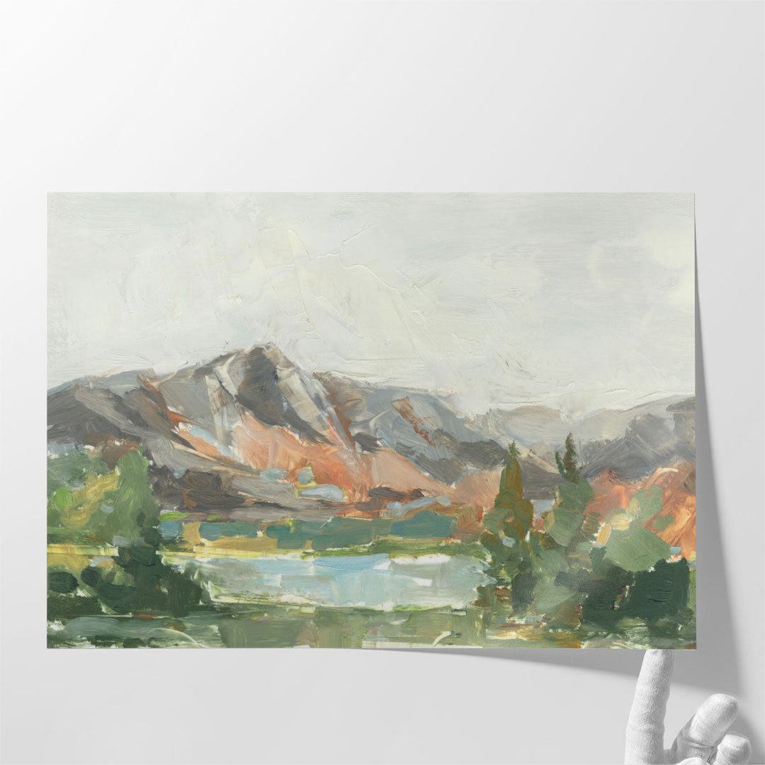 Rusty Mountains I - Canvas Print Wall Art Success