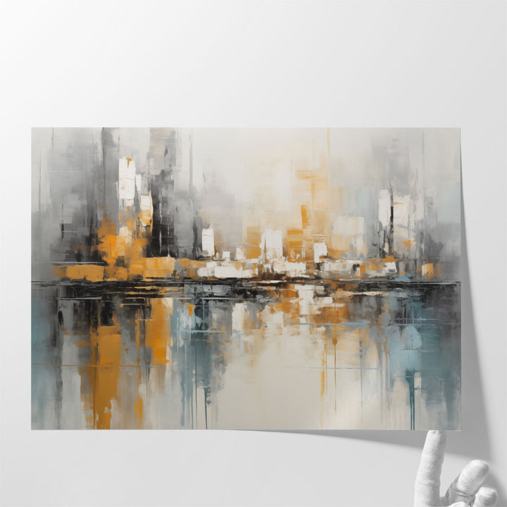 The Last Hour Cityscape - Canvas Print Wall Art