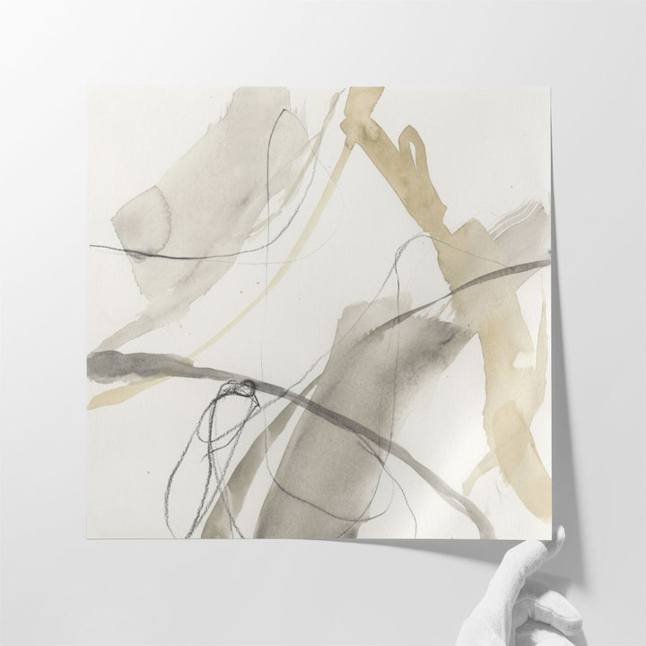 Neutral Momentum II - Canvas Print Wall Art