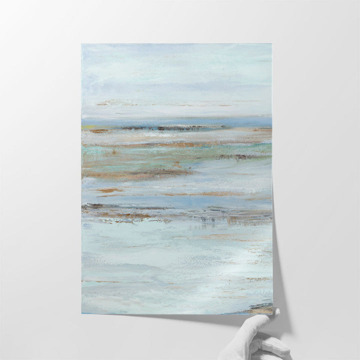 Muted Misty Marsh I - Canvas Print Wall Art