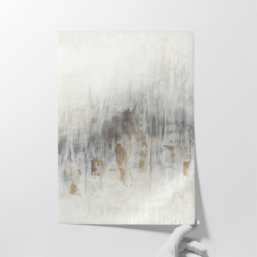 Neutral Wave II - Canvas Print Wall Art