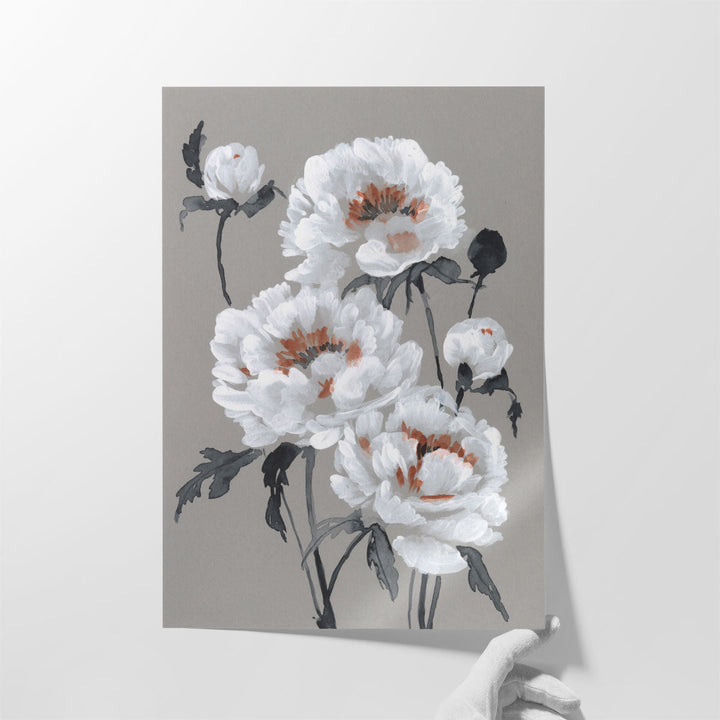 Peony Profusion I - Canvas Print Wall Art