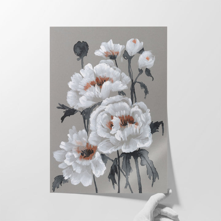 Peony Profusion II - Canvas Print Wall Art