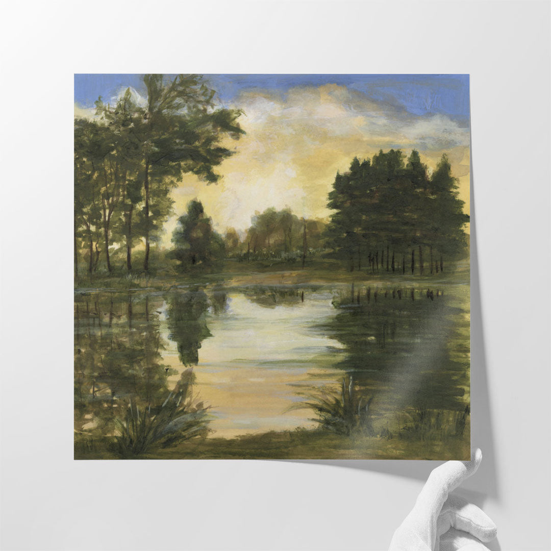 Sunrise Reflections II - Canvas Print Wall Art