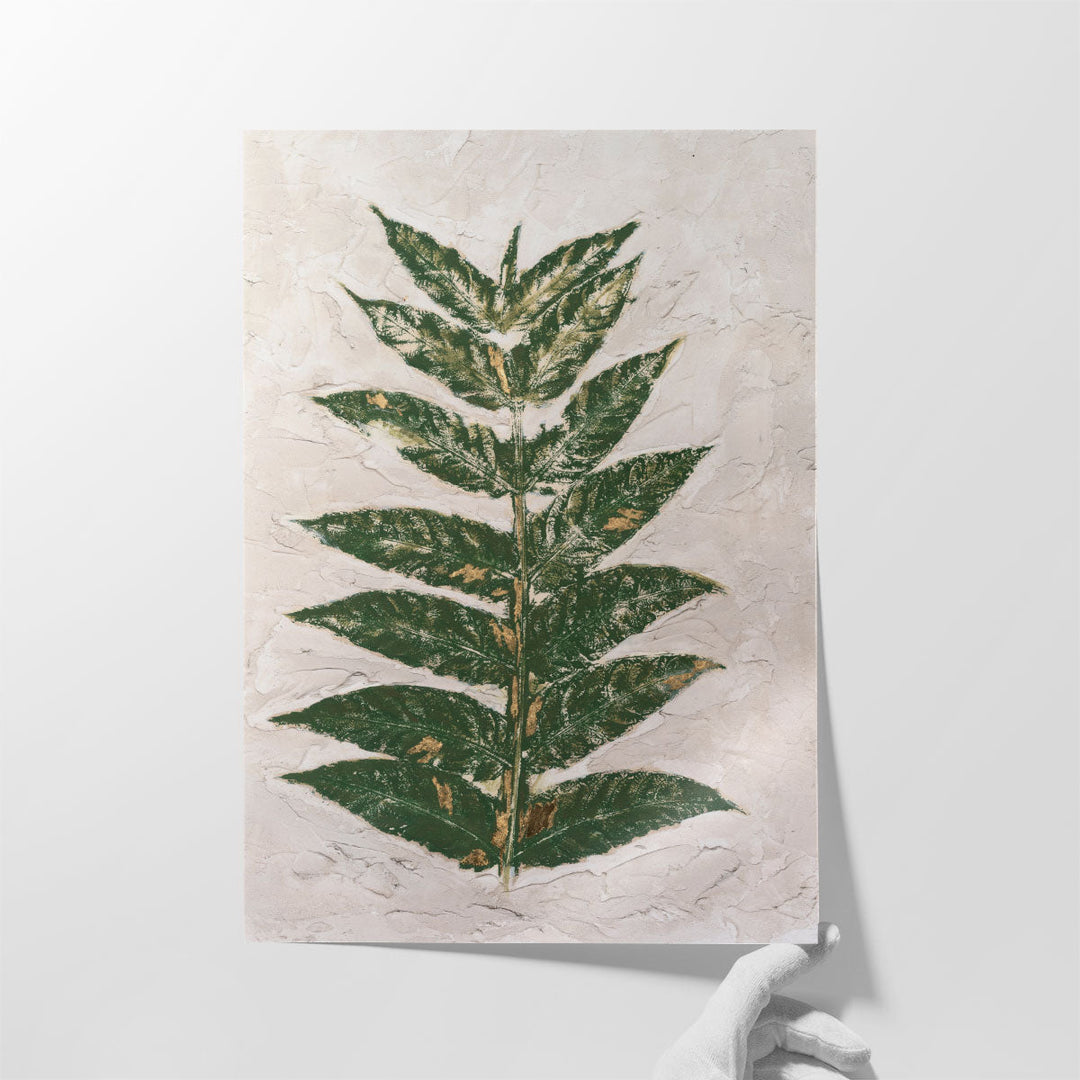 Fresco Frond I - Canvas Print Wall Art