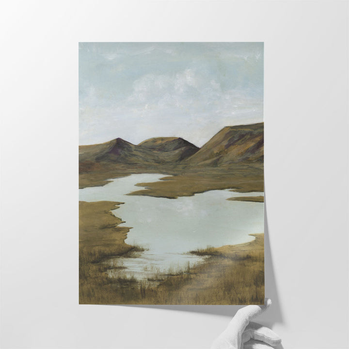 Glacial Lake Horizon I - Canvas Print Wall Art