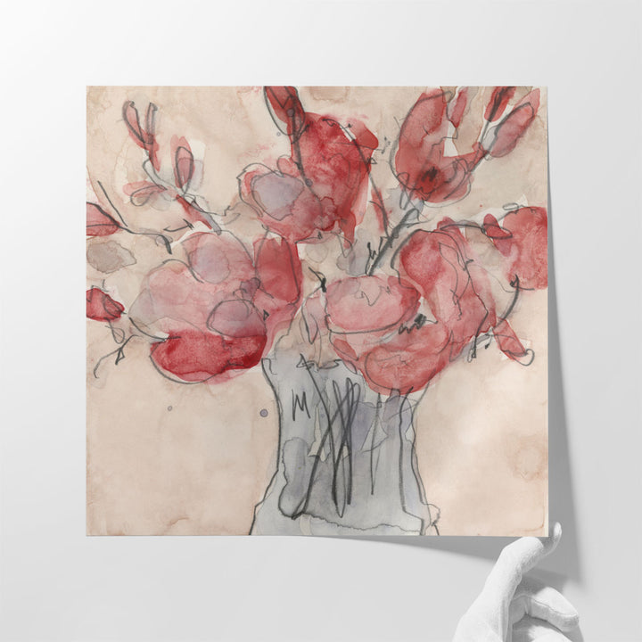 Bloom Movement II - Canvas Print Wall Art