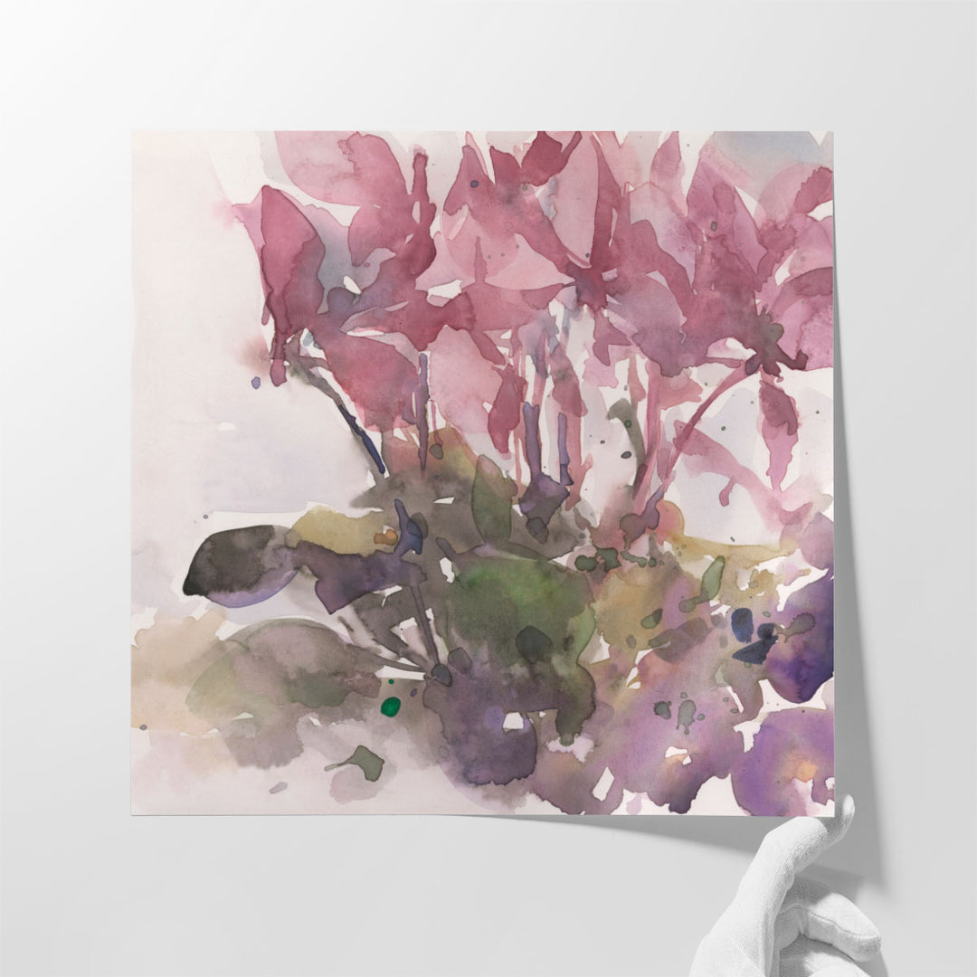 Fanciful Floral Moment II - Canvas Print Wall Art