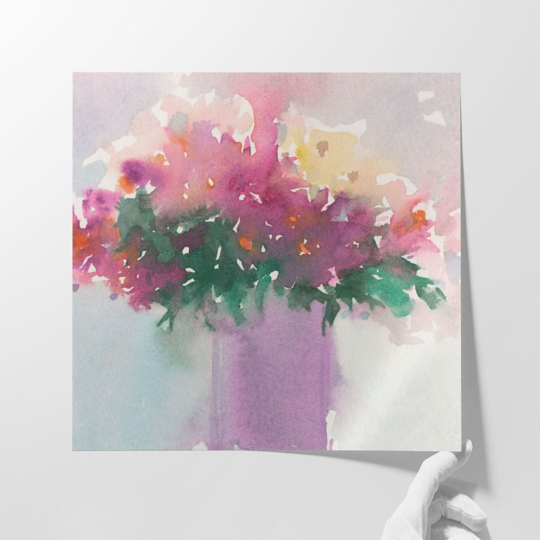 Floral Gathering II - Canvas Print Wall Art