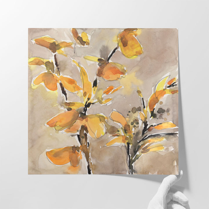 Ginkgo Leaf Moment I - Canvas Print Wall Art