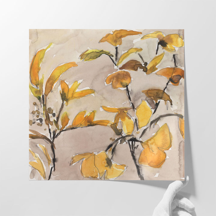 Ginkgo Leaf Moment II - Canvas Print Wall Art