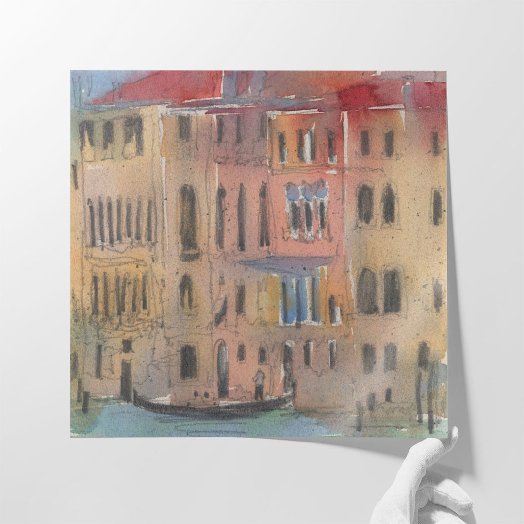 The Venice Facade II - Canvas Print Wall Art